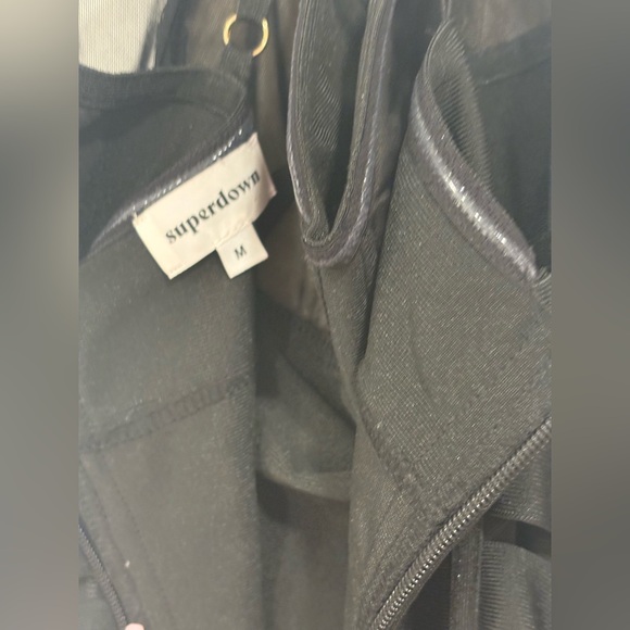 Superdown Black Backless Ruffle Dress - Picture 3 of 3